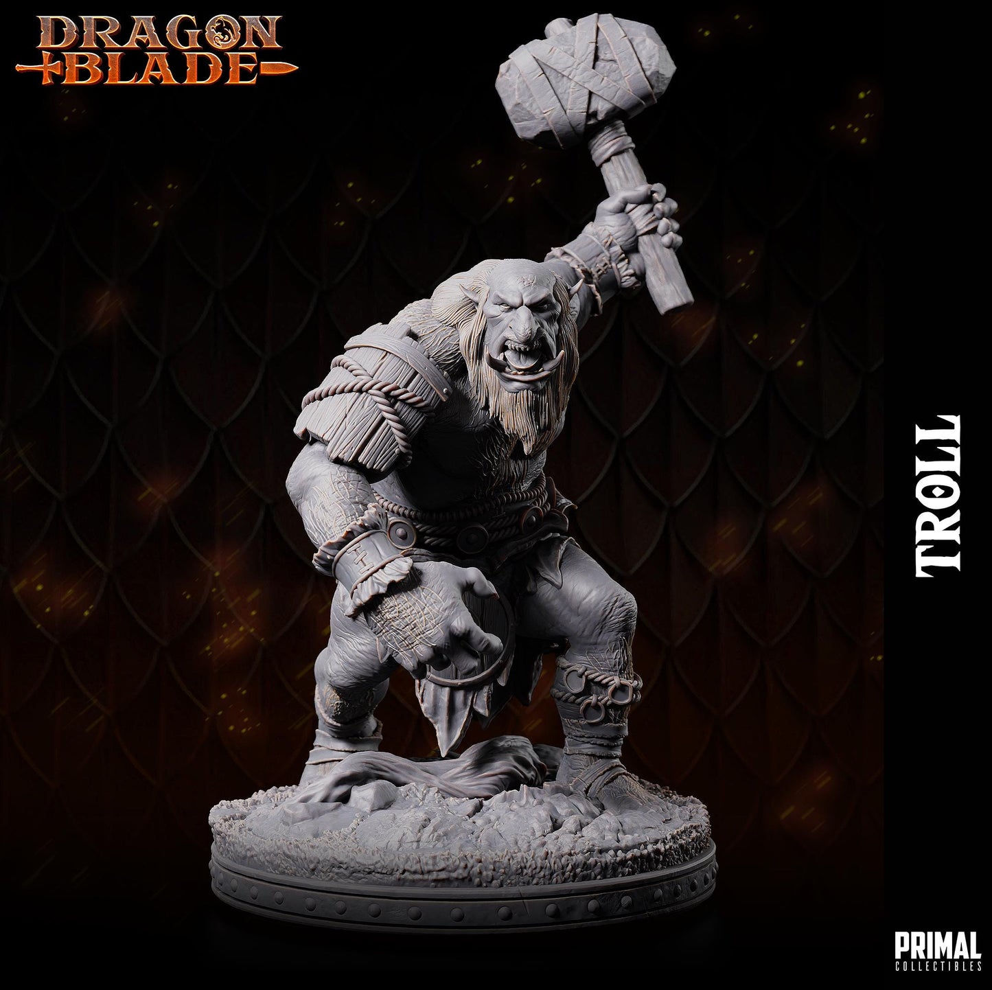 Trolls | Tabletop Scale | TTRPG D&D Miniature | Primal Collectibles
