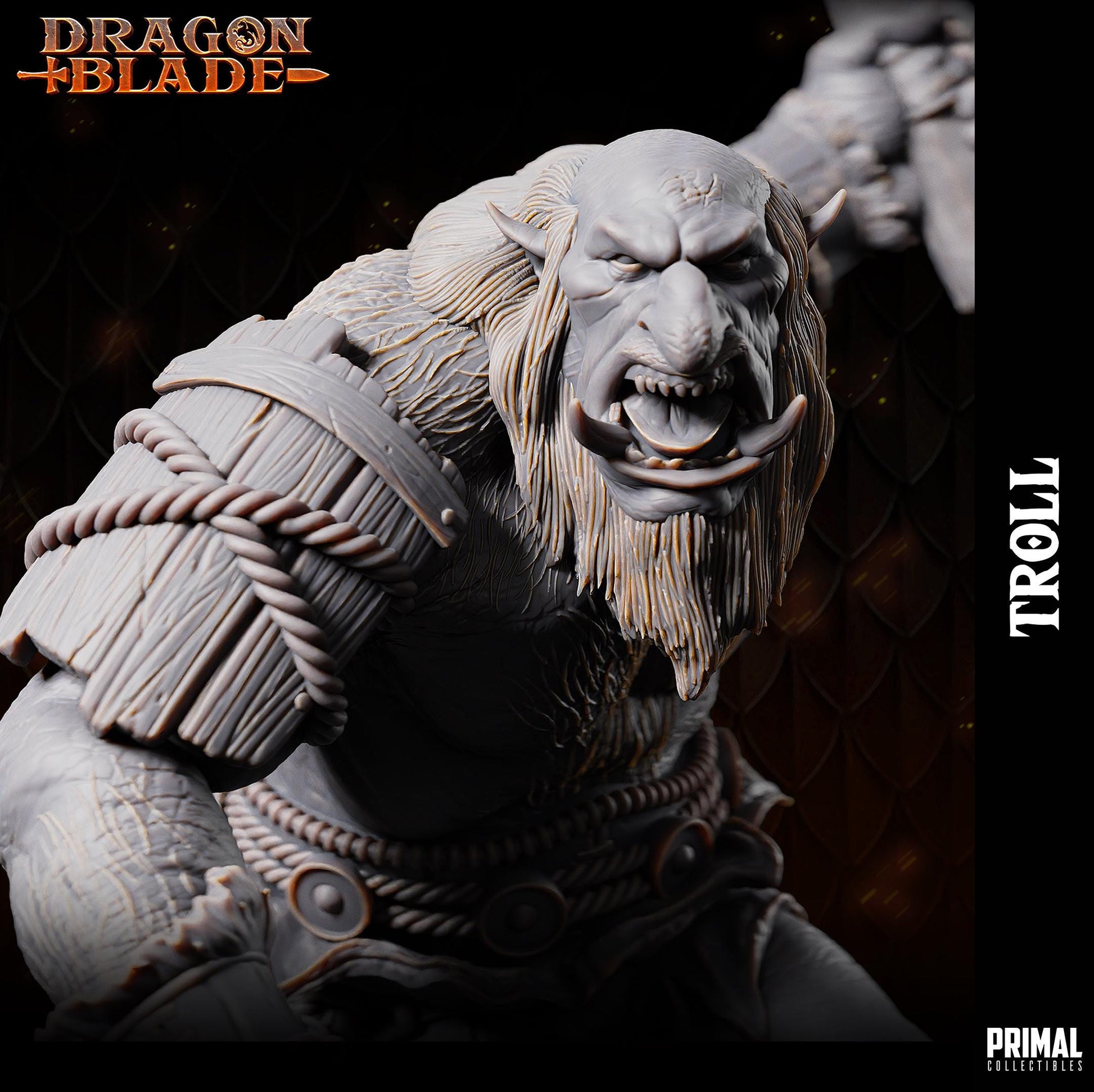 Trolls | Dragonblade | TTRPG D&D Miniature | Primal Collectibles