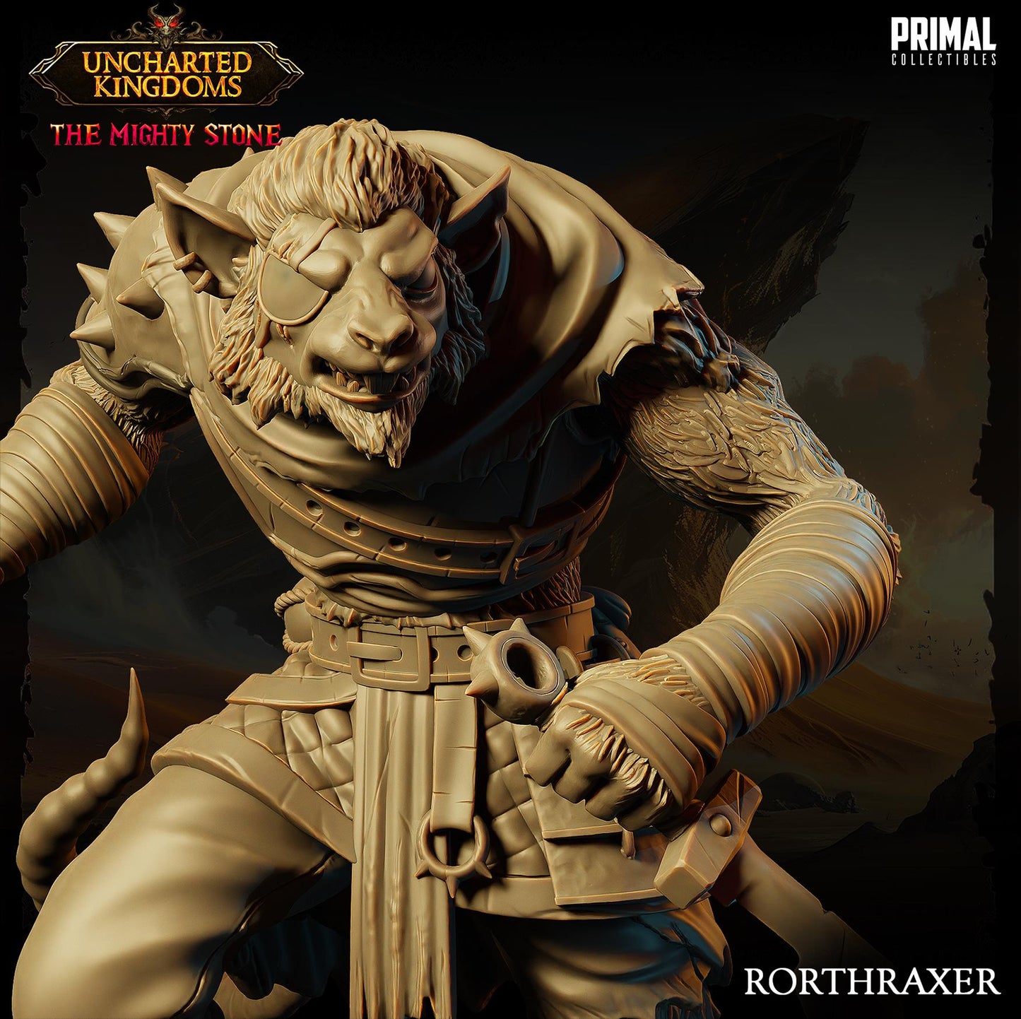 Wererats Army Rorthraxer | Tabletop Scale | TTRPG D&D Miniature | Primal Collectibles