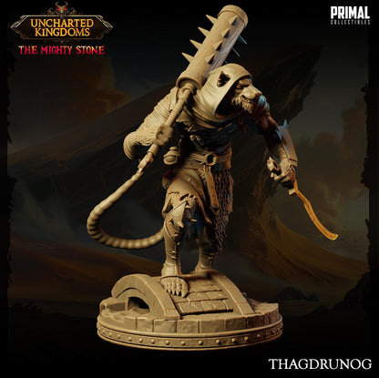 Wererats Army Thagdrunog | Uncharted Kingdoms | TTRPG D&D Miniature | Primal Collectibles