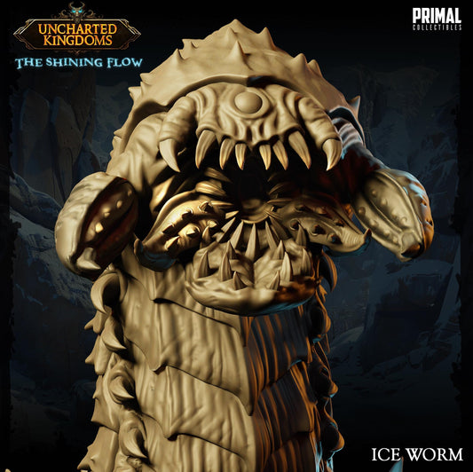 Worm Ice | Tabletop Scale | TTRPG D&D Miniature | Primal Collectibles