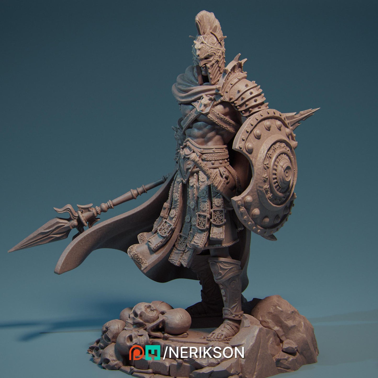 Ares | TABLETOP SCALE | D&D TTRPG Fantasy Miniature | Nerikson