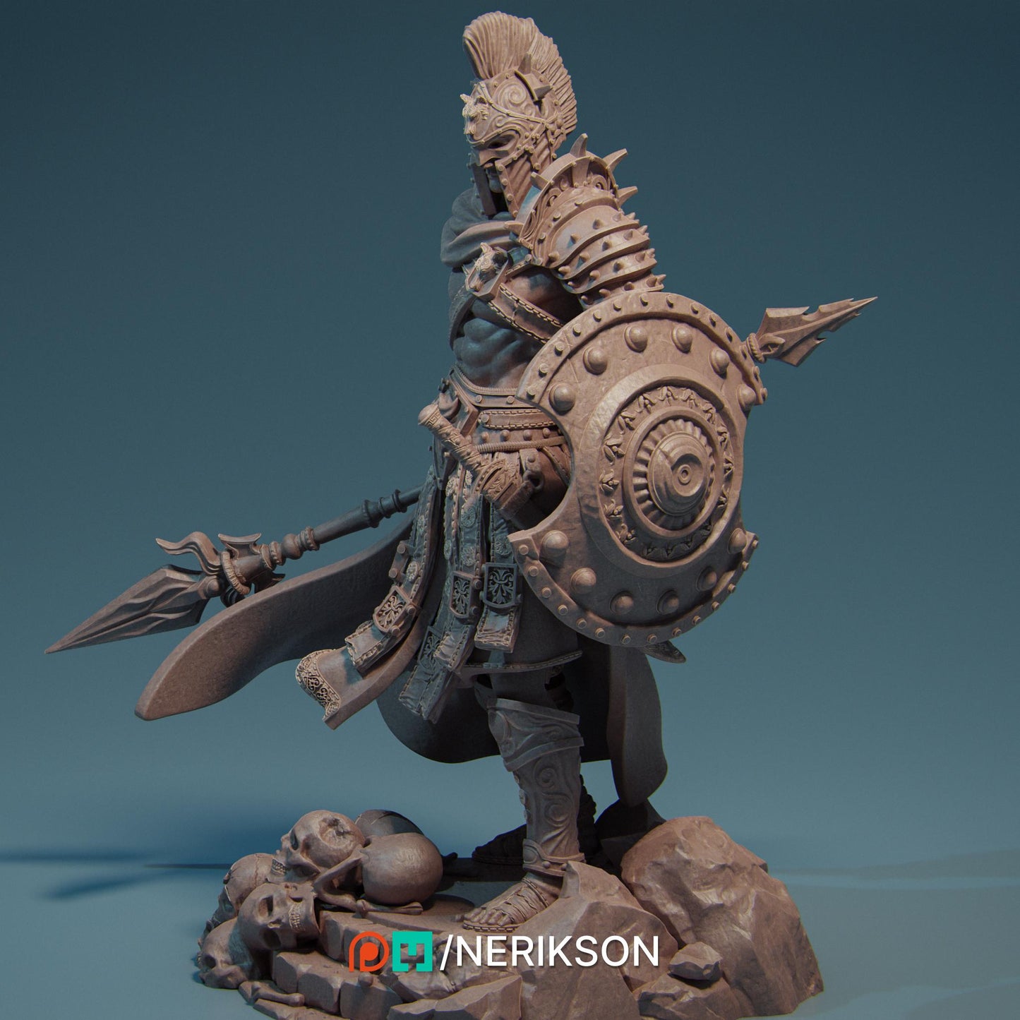 Ares | TABLETOP SCALE | D&D TTRPG Fantasy Miniature | Nerikson