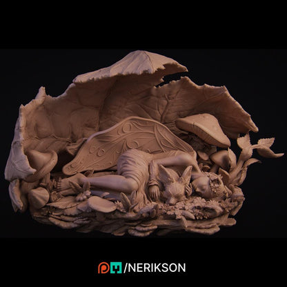 End of Summer | Garage Resin Kit Statue | D&D TTRPG Fantasy Miniature | Nerikson