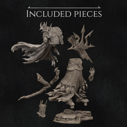 Four Horsemen, Conquest | Garage Resin Kit Statue | D&D TTRPG Fantasy Miniature | Nerikson