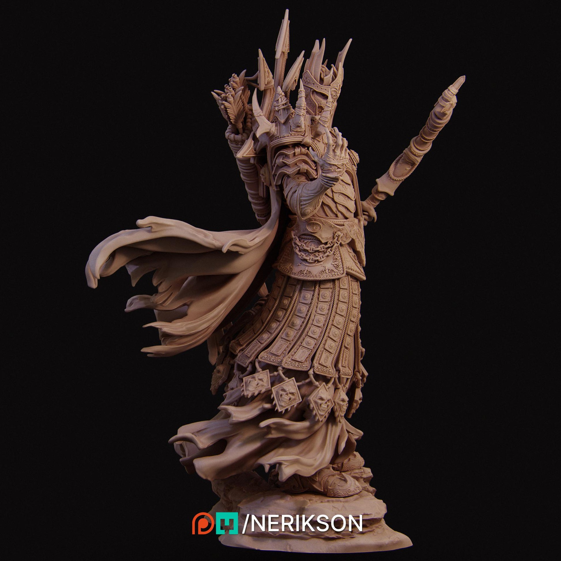 Four Horsemen, Conquest | Garage Resin Kit Statue | D&D TTRPG Fantasy Miniature | Nerikson