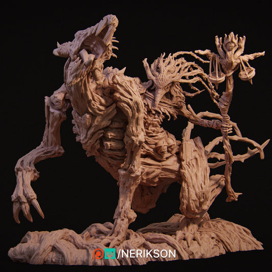 Four Horsemen, Famine | Garage Resin Kit Statue | D&D TTRPG Fantasy Miniature | Nerikson