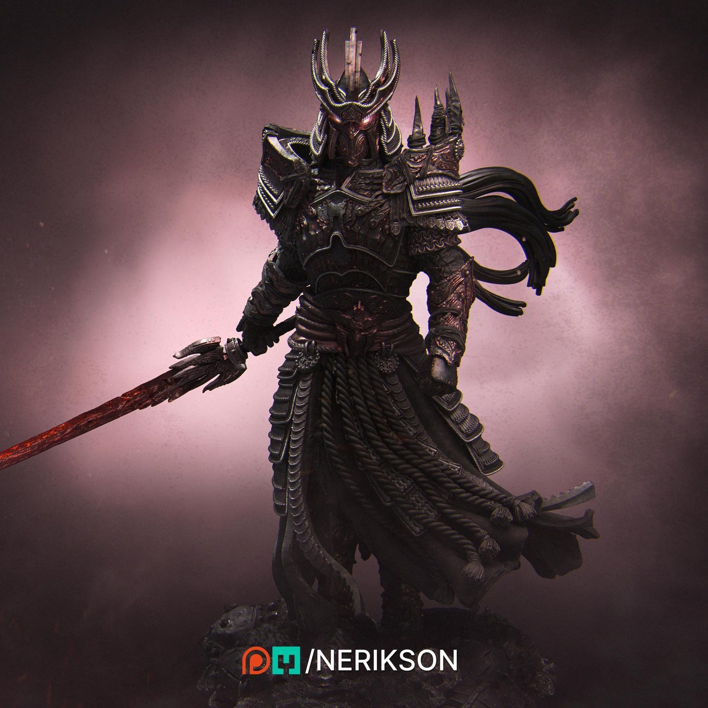 Four Horsemen, War | Garage Resin Kit Statue | D&D TTRPG Fantasy Miniature | Nerikson