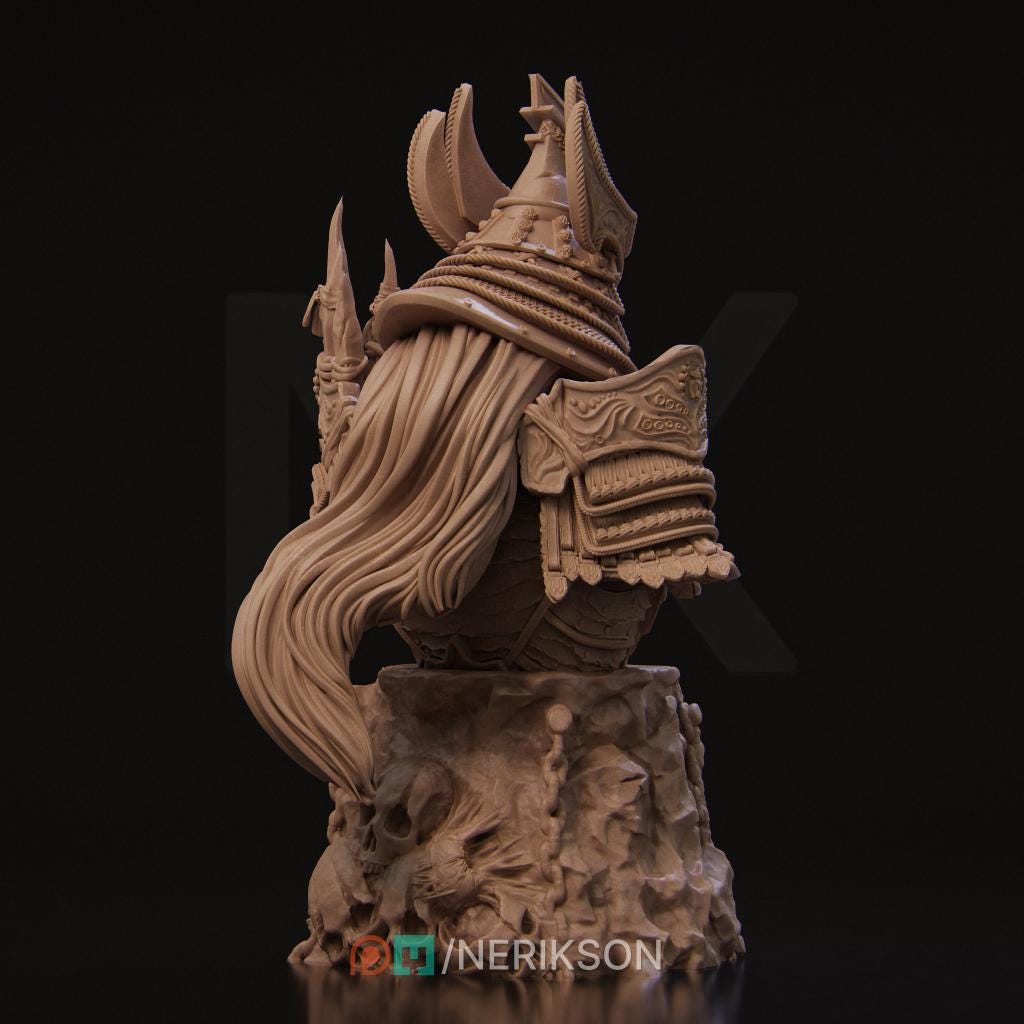 Four Horsemen, War | Garage Resin Kit Statue | D&D TTRPG Fantasy Miniature | Nerikson