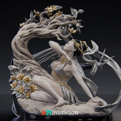 Four Seasons, Spring | Garage Resin Kit Statue | D&D TTRPG Fantasy Miniature | Nerikson