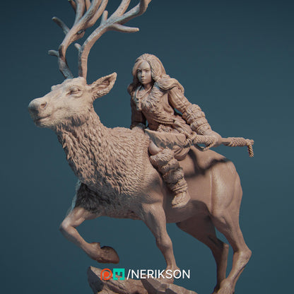 Gerda | TABLETOP SCALE | D&D TTRPG Fantasy Miniature | Nerikson