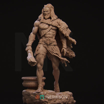 Heracles, Greek Mythology | Garage Resin Kit Statue | D&D TTRPG Fantasy Miniature | Nerikson