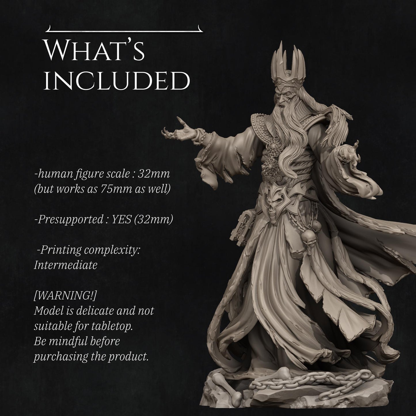 Koshei | TABLETOP SCALE | D&D TTRPG Fantasy Miniature | Nerikson