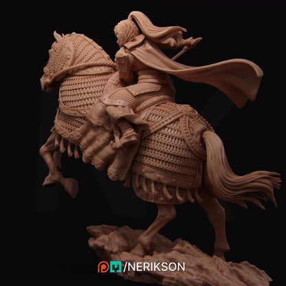 Kwan Yen the Warrior of the Tiger, Full Version | Garage Resin Kit Statue | D&D TTRPG Fantasy Miniature | Nerikson