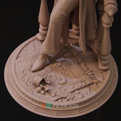 Laura the Detective, Standalone | Garage Resin Kit Statue | D&D TTRPG Fantasy Miniature | Nerikson