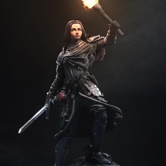 Nameless Hero | Garage Resin Kit Statue | D&D TTRPG Fantasy Miniature | Nerikson