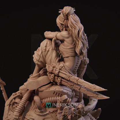 Neo Nixxi, Full Diorama | Garage Resin Kit Statue | D&D TTRPG Fantasy Miniature | Nerikson