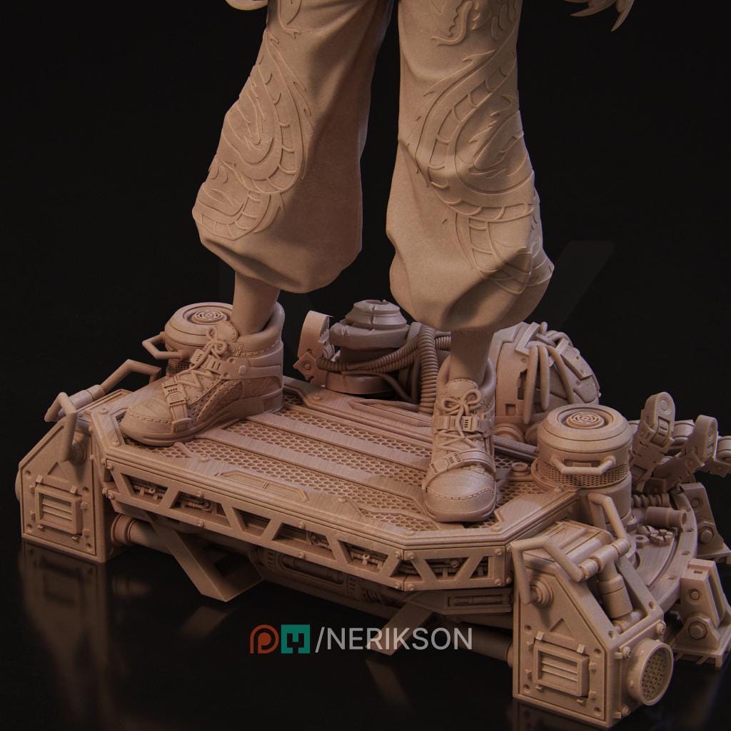 Neo Nixxi Standalone | Garage Resin Kit Statue | D&D TTRPG Fantasy Miniature | Nerikson