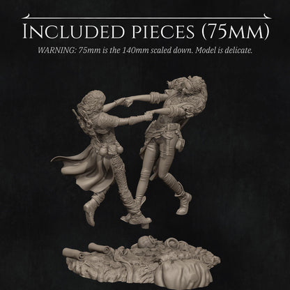 Ode to Joy, Full Diorama | Garage Resin Kit Statue | D&D TTRPG Fantasy Miniature | Nerikson