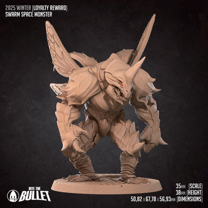 Swarm | TABLETOP SCALE | TTRPG D&D Miniature | Bite the Bullet