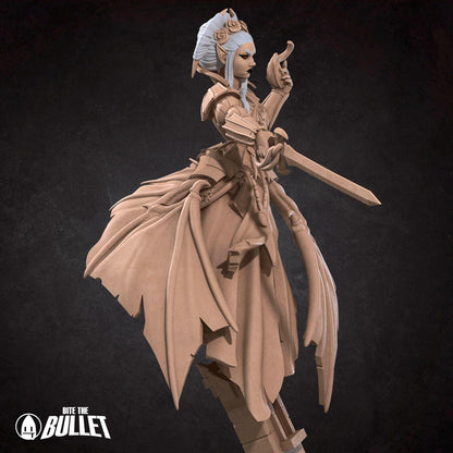 Vampire Witch | TABLETOP SCALE | D&D TTRPG Miniature | Bite the Bullet