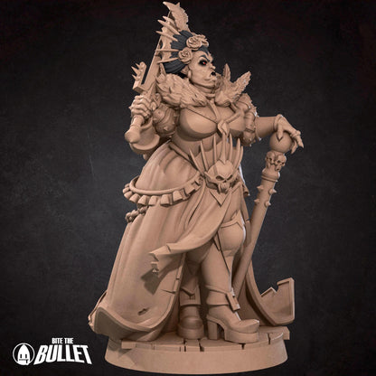 Vampire Countess | TABLETOP SCALE | D&D TTRPG Miniature | Bite the Bullet