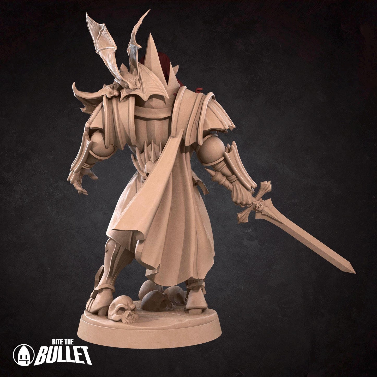 Vampire Necromancer | TABLETOP SCALE | D&D TTRPG Miniature | Bite the Bullet