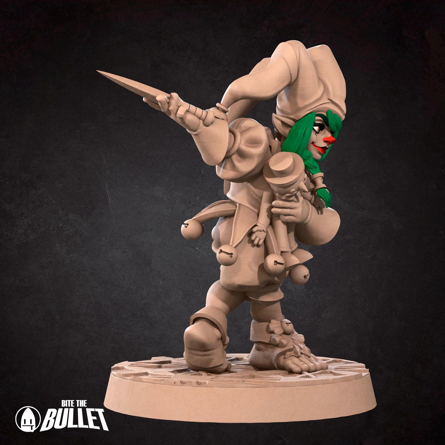 Halfling Daggerthrower | D&D Tabletop Gaming Scale Resin Miniature | Bite the Bullet