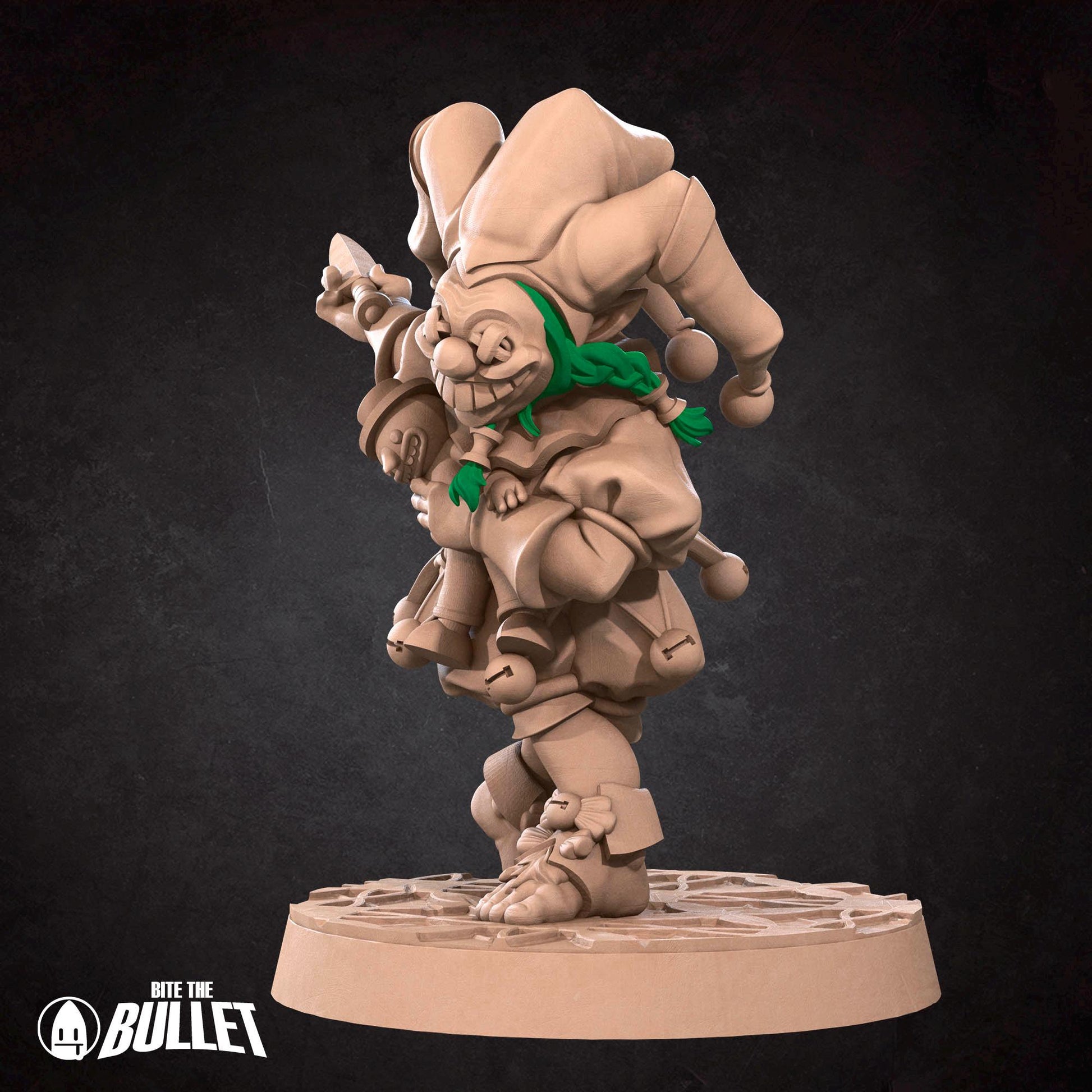 Halfling Daggerthrower | D&D Tabletop Gaming Scale Resin Miniature | Bite the Bullet