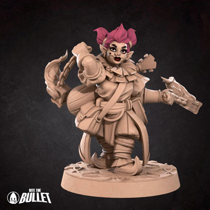 Dwarf Firejuggler | D&D Tabletop Gaming Scale Resin Miniature | Bite the Bullet