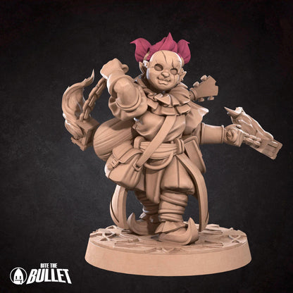 Dwarf Firejuggler | D&D Tabletop Gaming Scale Resin Miniature | Bite the Bullet
