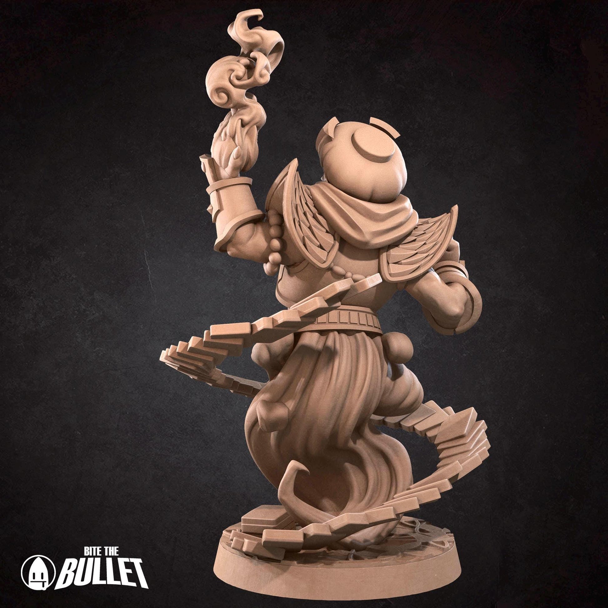 Djinn Diviner | D&D Tabletop Gaming Scale Resin Miniature | Bite the Bullet