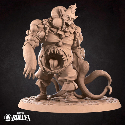 Mutation Clown | D&D Tabletop Gaming Scale Resin Miniature | Bite the Bullet