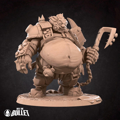 Junkhog Clown | D&D Tabletop Gaming Scale Resin Miniature | Bite the Bullet