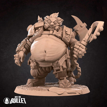 Junkhog Clown | D&D Tabletop Gaming Scale Resin Miniature | Bite the Bullet