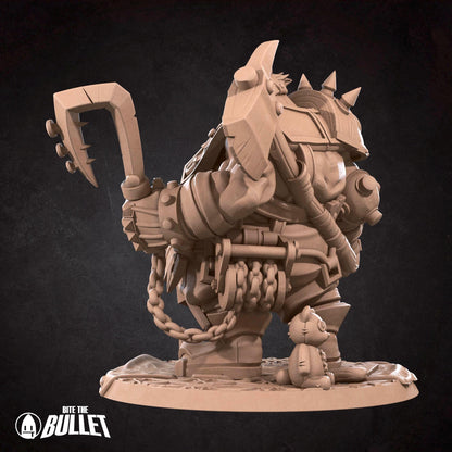 Junkhog Clown | D&D Tabletop Gaming Scale Resin Miniature | Bite the Bullet