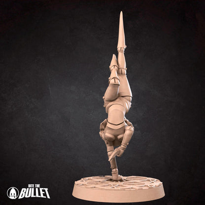 Spider Trainer Contortionist | D&D Tabletop Gaming Scale Resin Miniature | Bite the Bullet