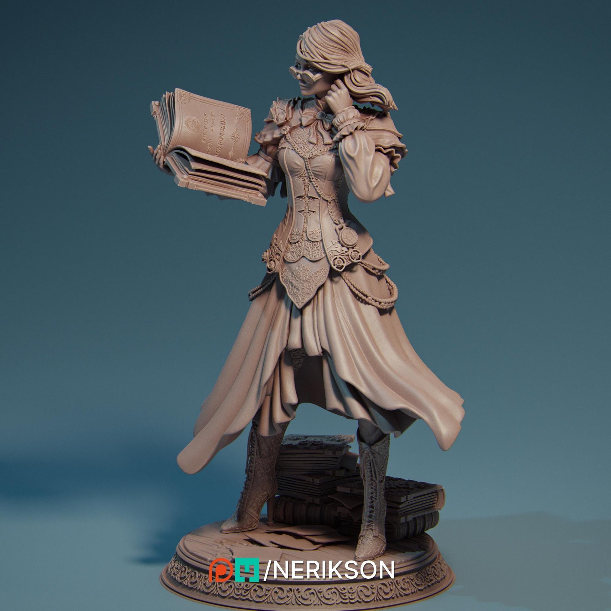 Orinthia Standalone | Garage Resin Kit Statue | D&D TTRPG Fantasy Miniature | Nerikson