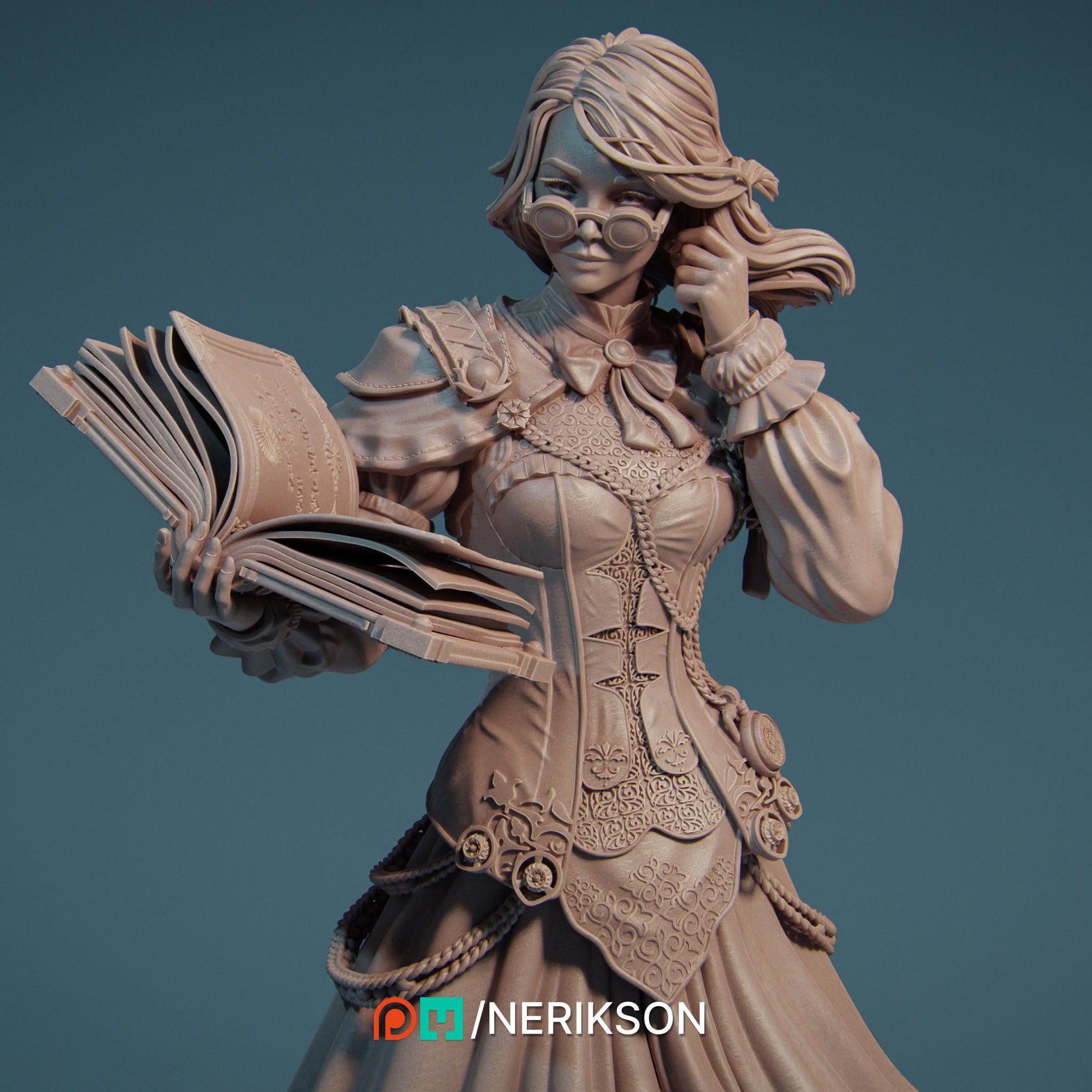 Orinthia Standalone | Garage Resin Kit Statue | D&D TTRPG Fantasy Miniature | Nerikson