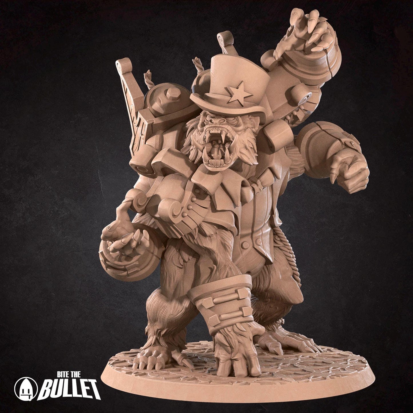 Girallon Ringmaster | D&D Tabletop Gaming Scale Resin Miniature | Bite the Bullet