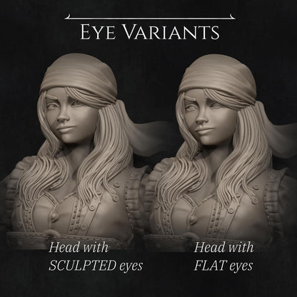 Robber Girl | TABLETOP SCALE | D&D TTRPG Fantasy Miniature | Nerikson