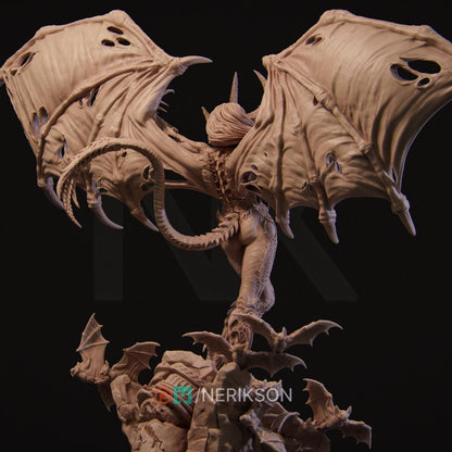 Rylana the Succubus | Garage Resin Kit Statue | D&D TTRPG Fantasy Miniature | Nerikson