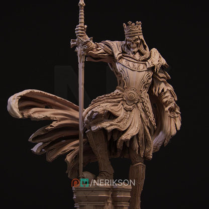 Shattered King | Garage Resin Kit Statue | D&D TTRPG Fantasy Miniature | Nerikson
