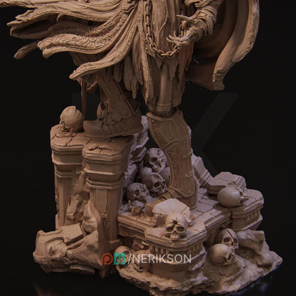 Shattered King | Garage Resin Kit Statue | D&D TTRPG Fantasy Miniature | Nerikson
