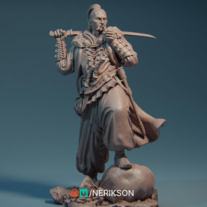 Taras | TABLETOP SCALE | D&D TTRPG Fantasy Miniature | Nerikson