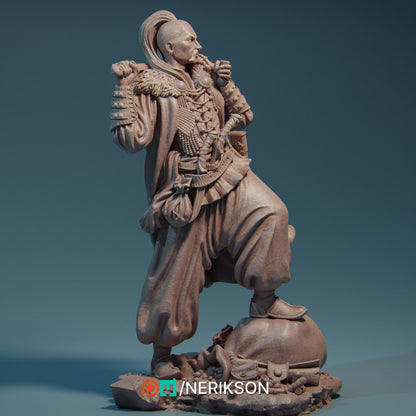 Taras | TABLETOP SCALE | D&D TTRPG Fantasy Miniature | Nerikson