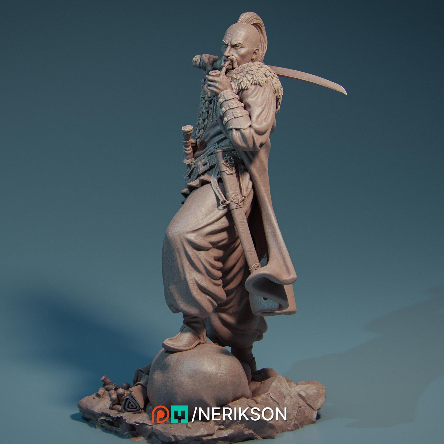 Taras | TABLETOP SCALE | D&D TTRPG Fantasy Miniature | Nerikson