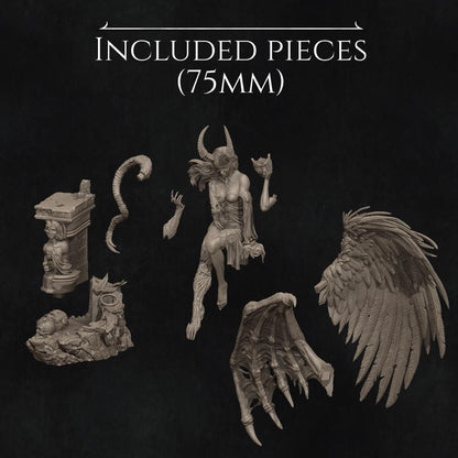 The Face of Evil | Garage Resin Kit Statue | D&D TTRPG Fantasy Miniature | Nerikson