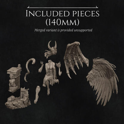 The Face of Evil | Garage Resin Kit Statue | D&D TTRPG Fantasy Miniature | Nerikson