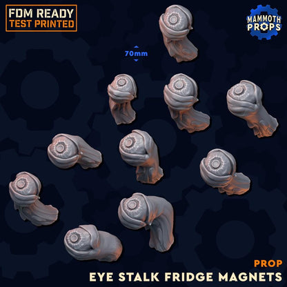 Eye Stock Fridge Magnets Set | D&D TTRPG LARP Gaming Accessory | Mammoth Props